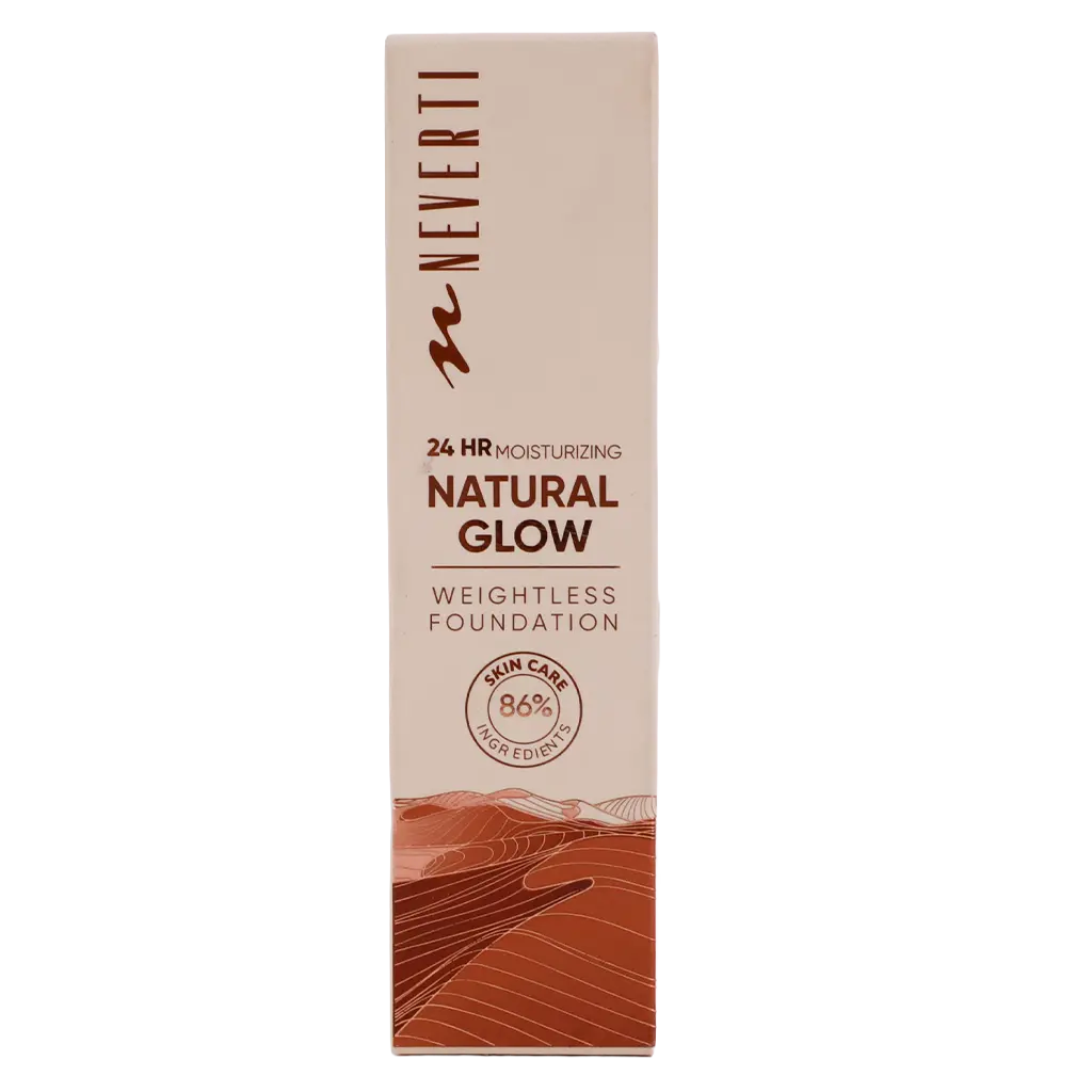 Neverti Moisturizing Natural Glow Foundation Soft Beige 003 - view 3
