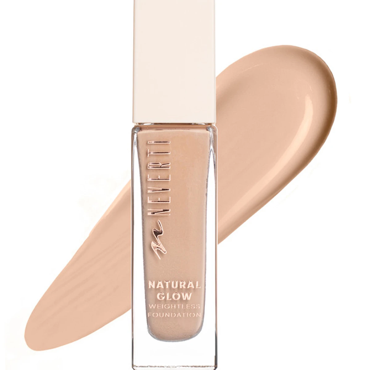 Neverti Moisturizing Natural Glow Foundation Neutral 004
