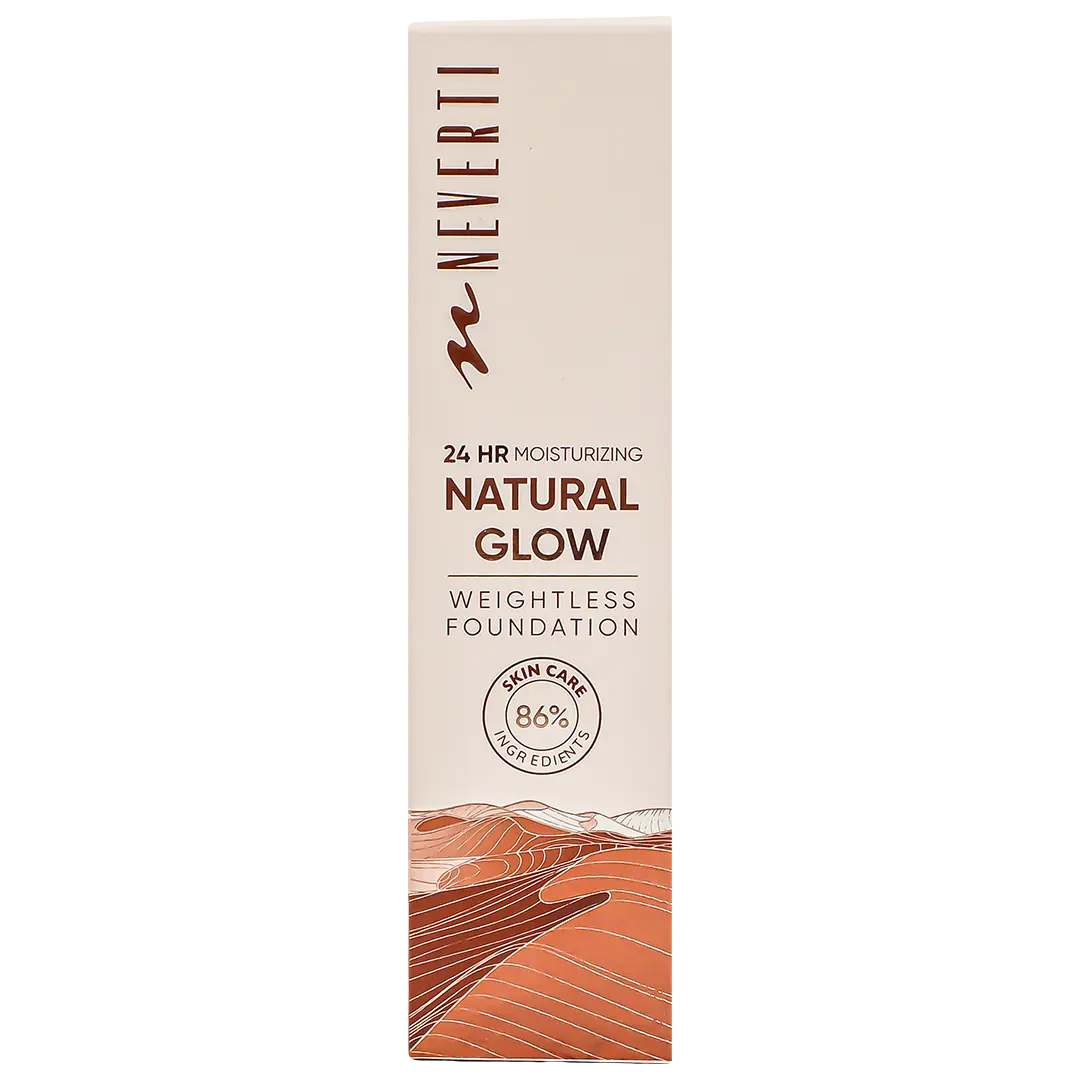 Neverti Moisturizing Natural Glow Foundation Neutral 004 - view 3