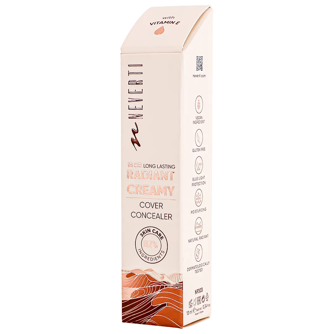 Neverti Radiant Creamy Cover Concealer Light Medium 004 - view 2