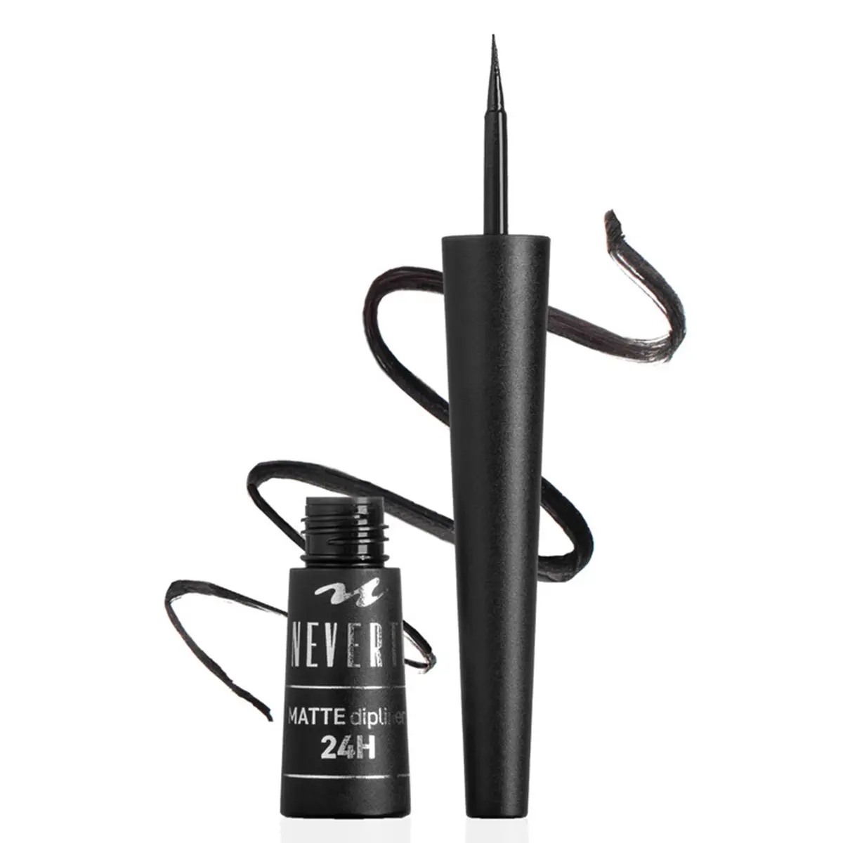 Neverti Matte Dipliner Black - view 1