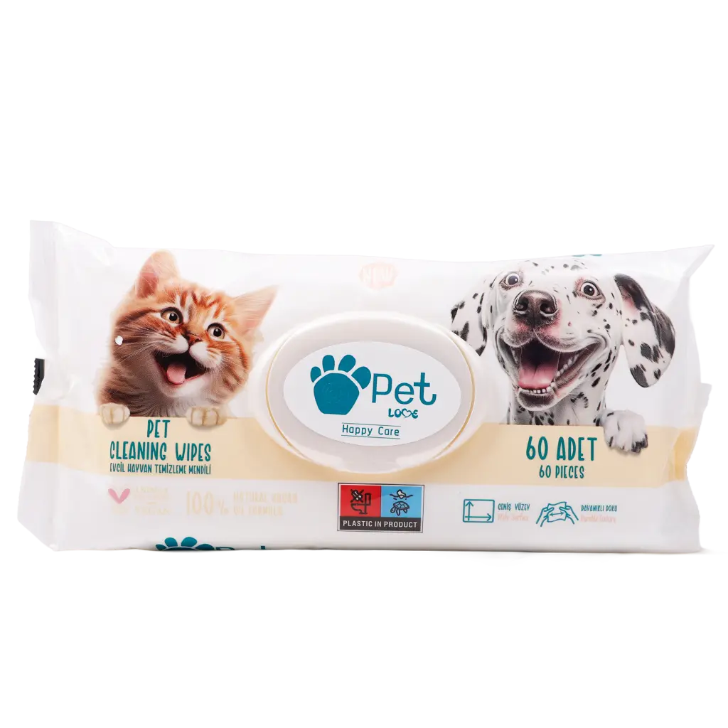 Pet Love Pet Cleaning Wipes 60 pcs - view 1