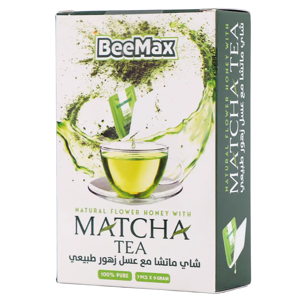 Bemax Natural Flower Honey with Matcha Tea 9 gm 7 pieces - view 1