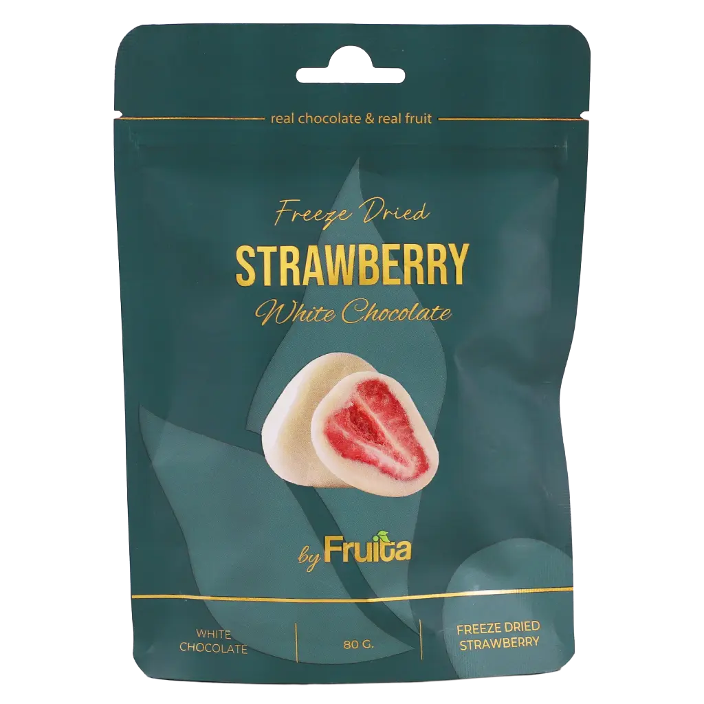 Fruita Strawberry Covered with White Chocolate 80 gm - view 2