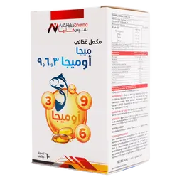 نفيس فارما ميجا اوميجا 3 و 6 و 9 60 كبسولة جيلاتينية