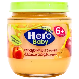 Hero Baby Jar Mixed Fruits 125Gm