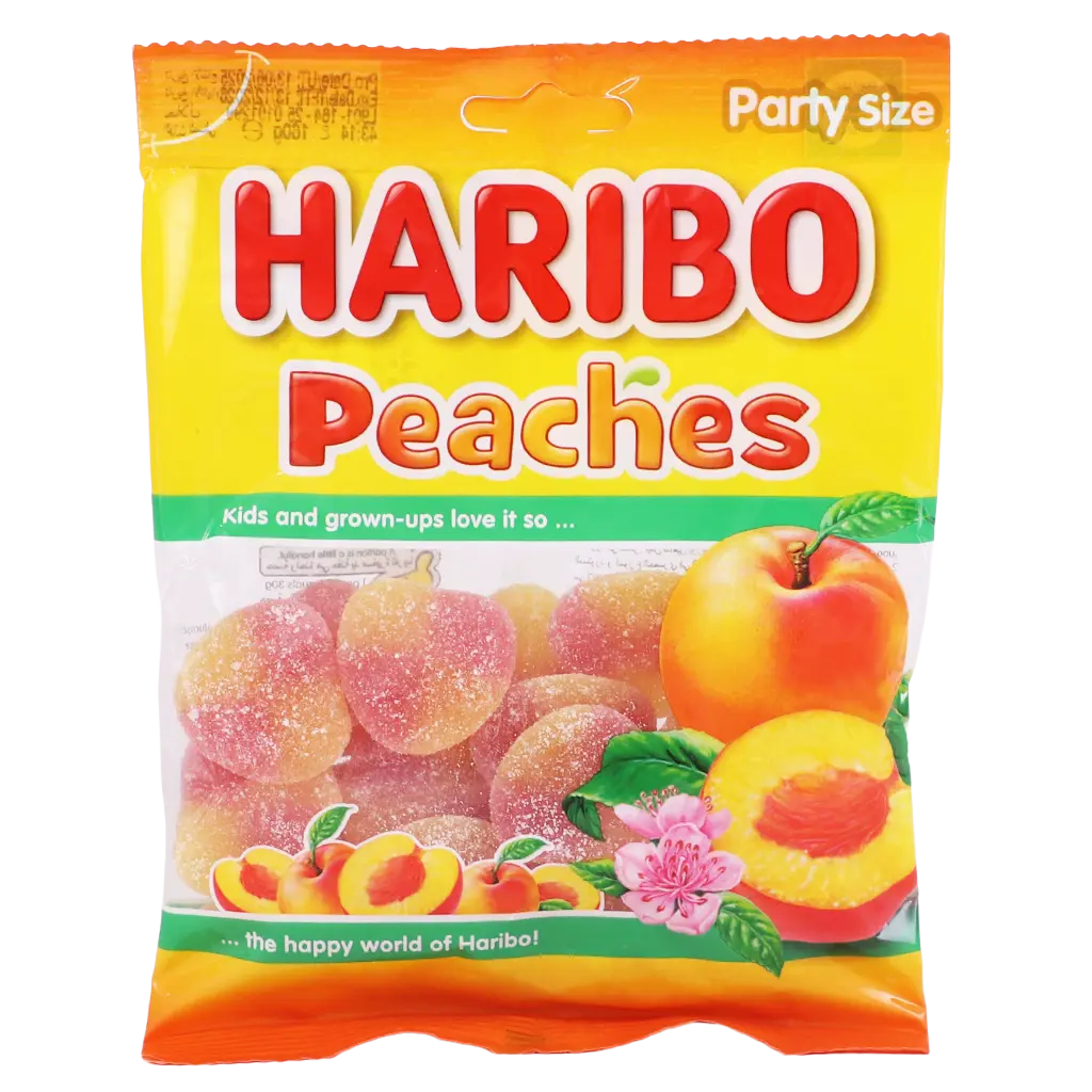 Haribo Peach Jelly Candy 160 gm - view 2