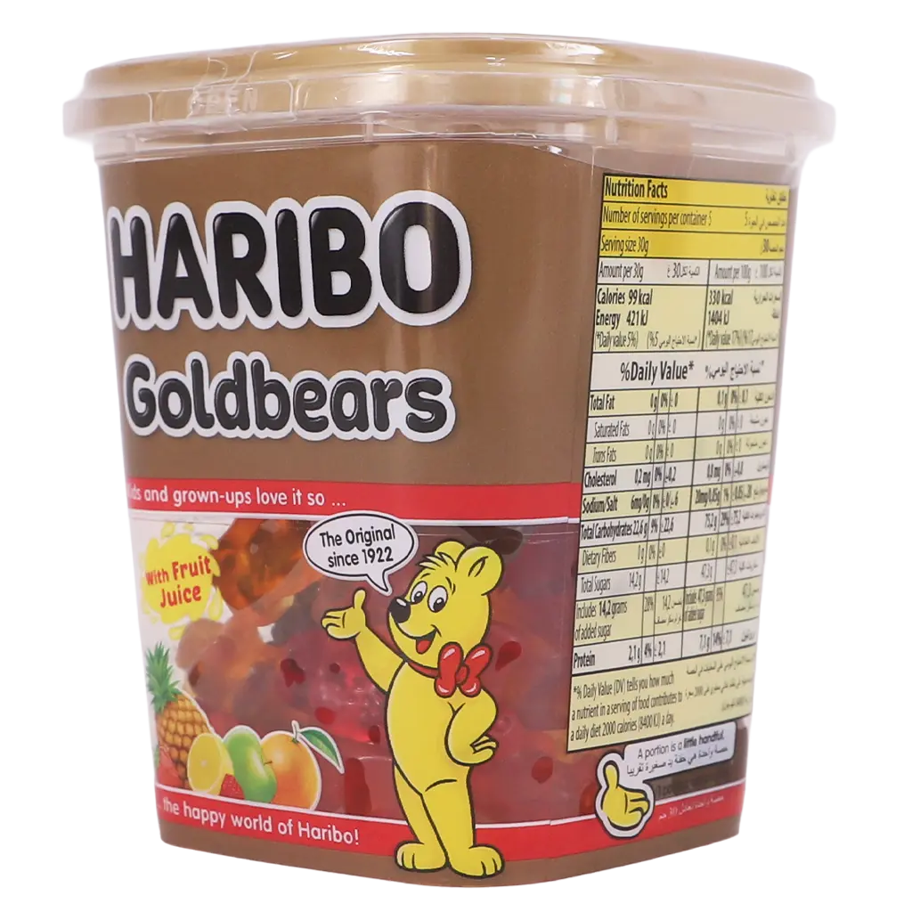 Haribo Gold Bears Jelly Candy 150 gm - view 1