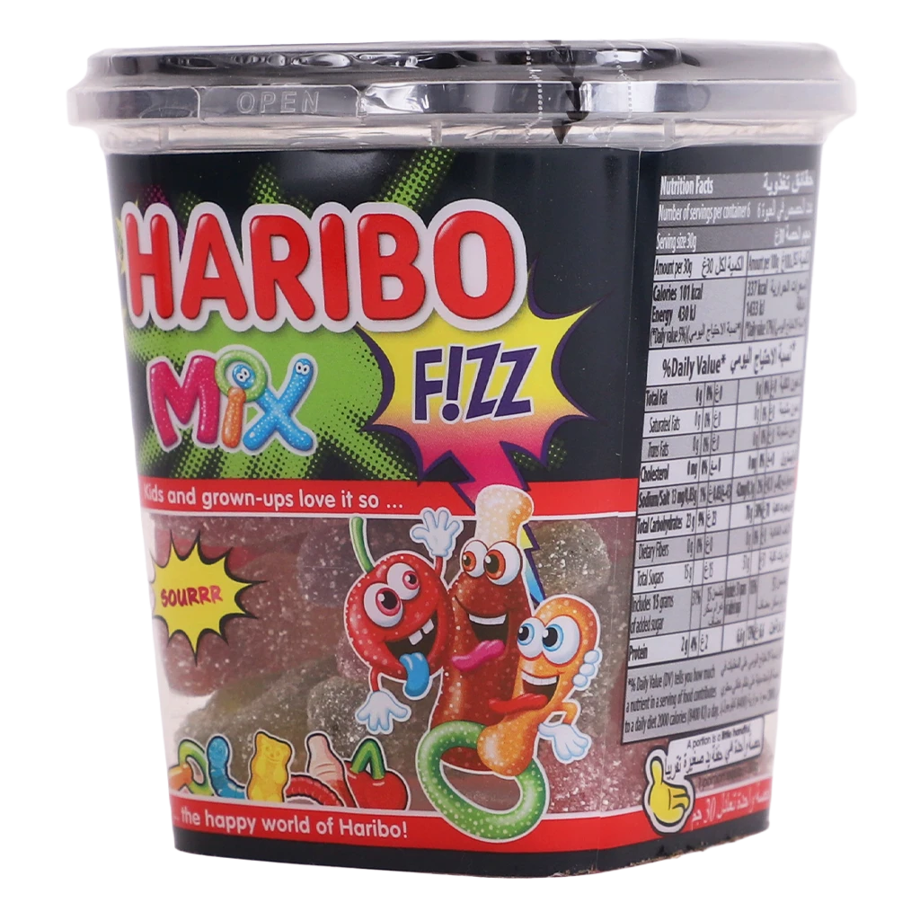 Haribo Jelly Candy Fizz Mix 150 gm