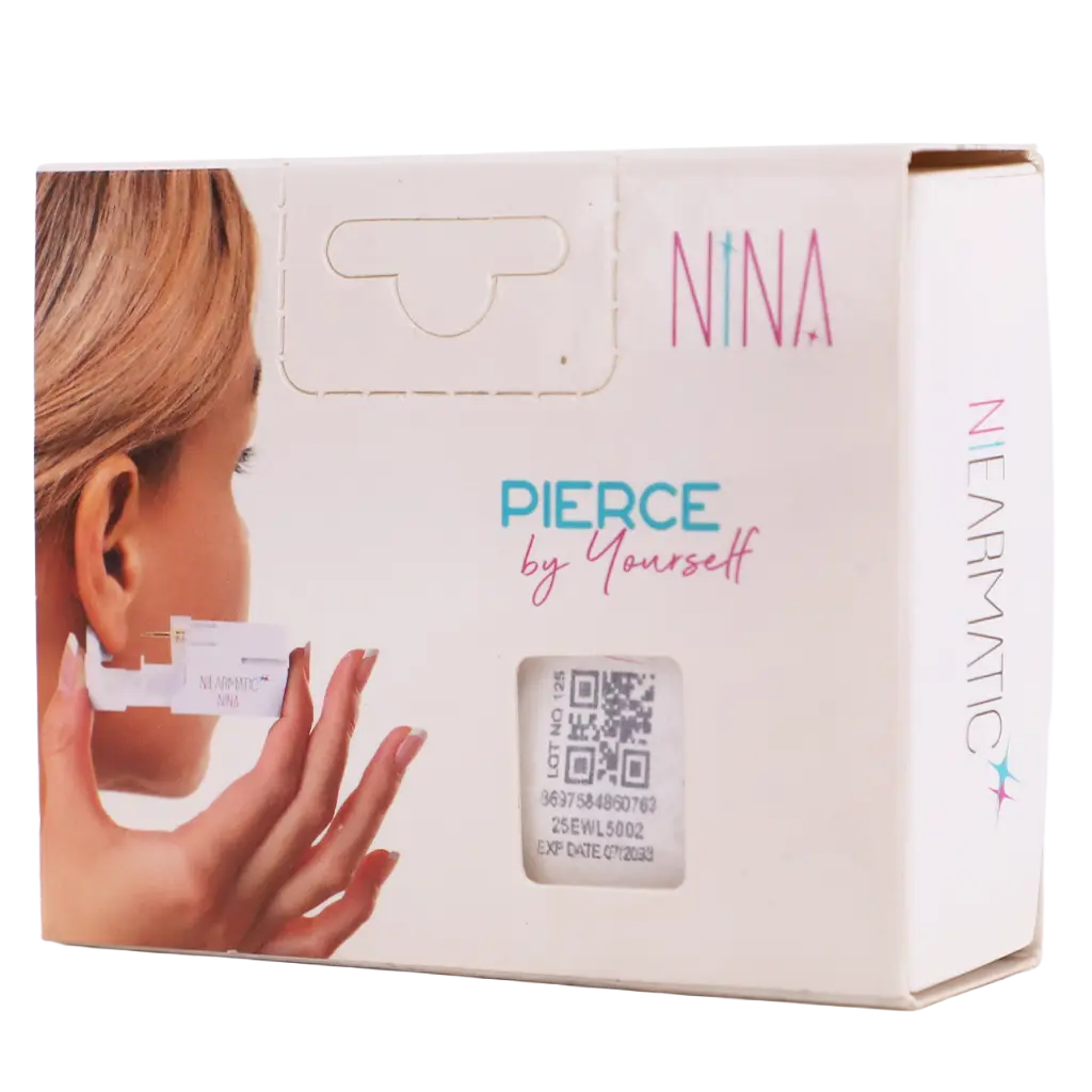 Nina White Heart Large Piercing 000732 - view 2