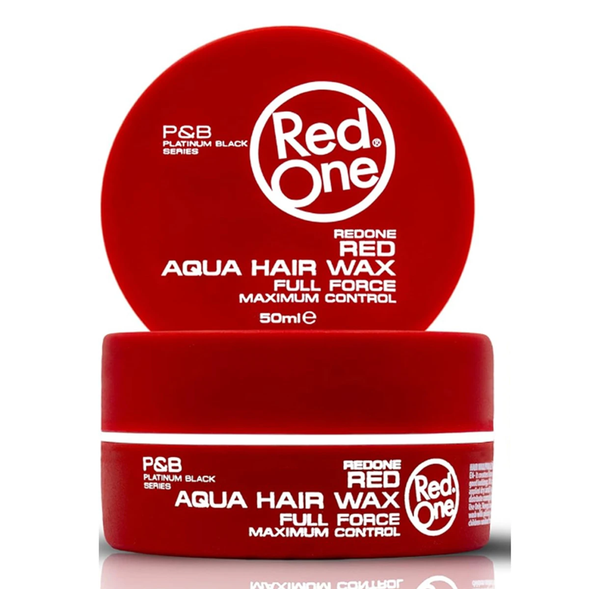 Red One Aqua Hair Gel Wax Red 50 ml