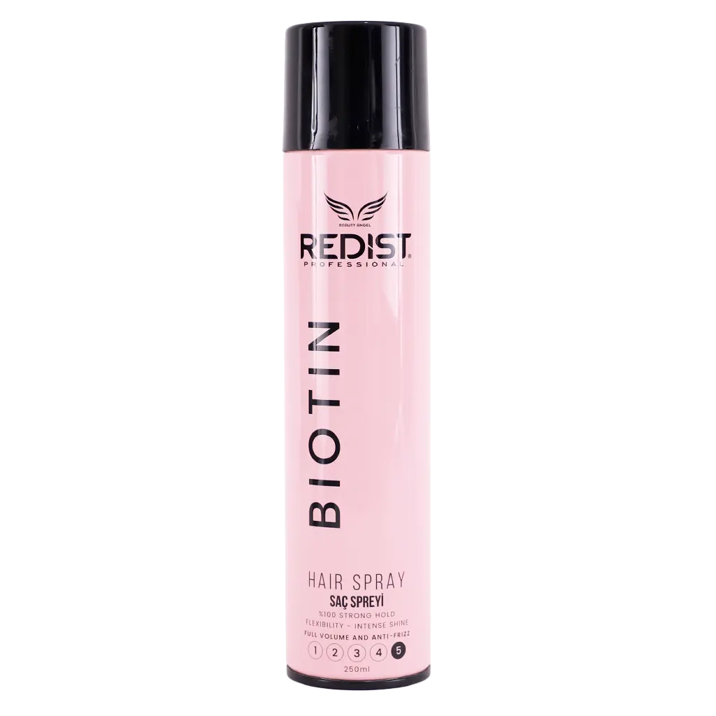 Redist Hair Spray Strong Hold And Shine Anti-Frizz With Biotin 250 ml - view 1