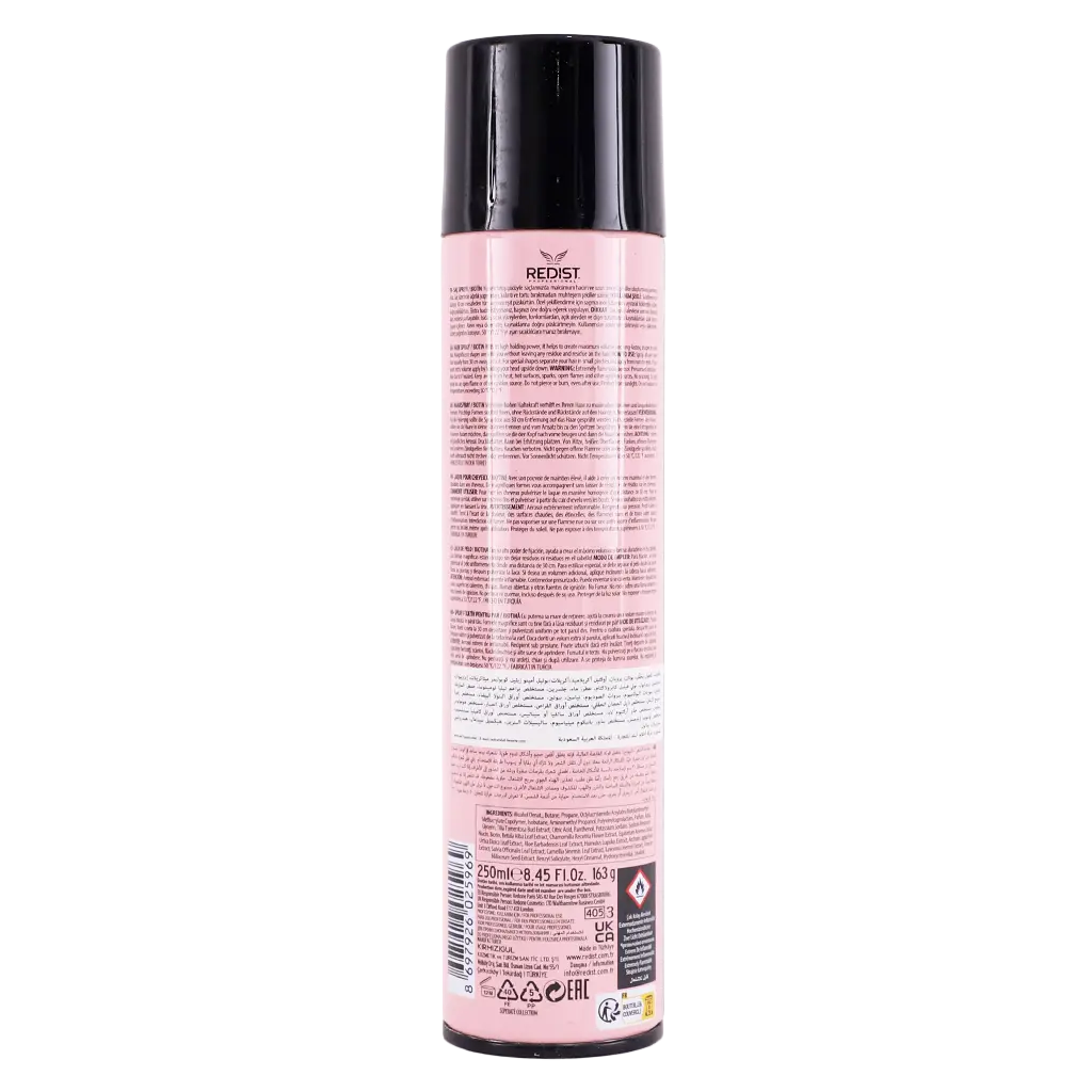 Redist Hair Spray Strong Hold And Shine Anti-Frizz With Biotin 250 ml - view 2