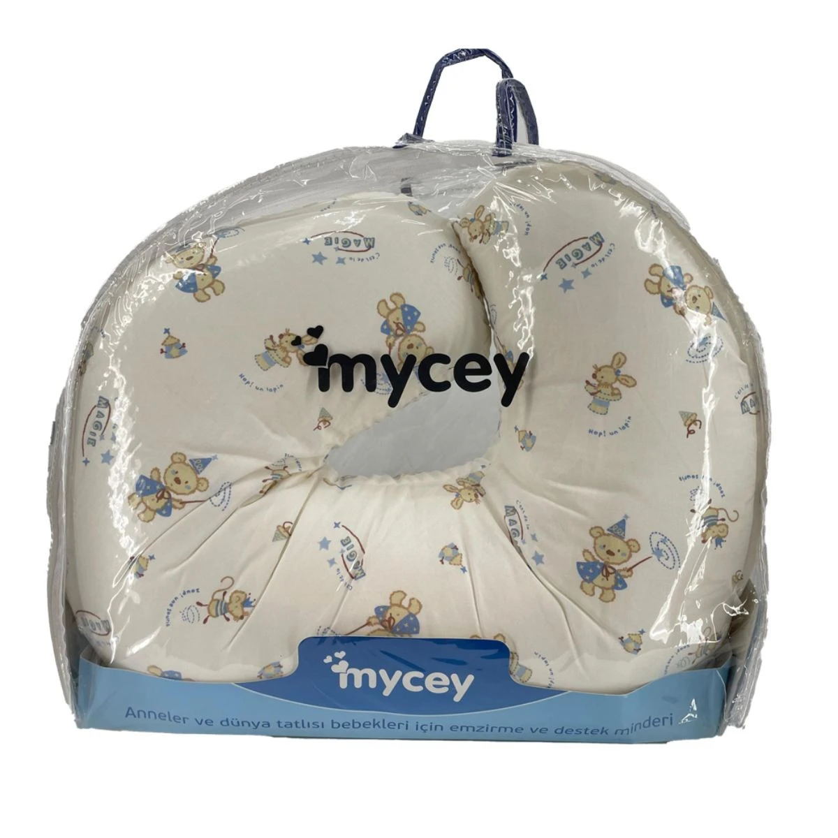 Mycey Nursing And Support Pillow Magic Blue
