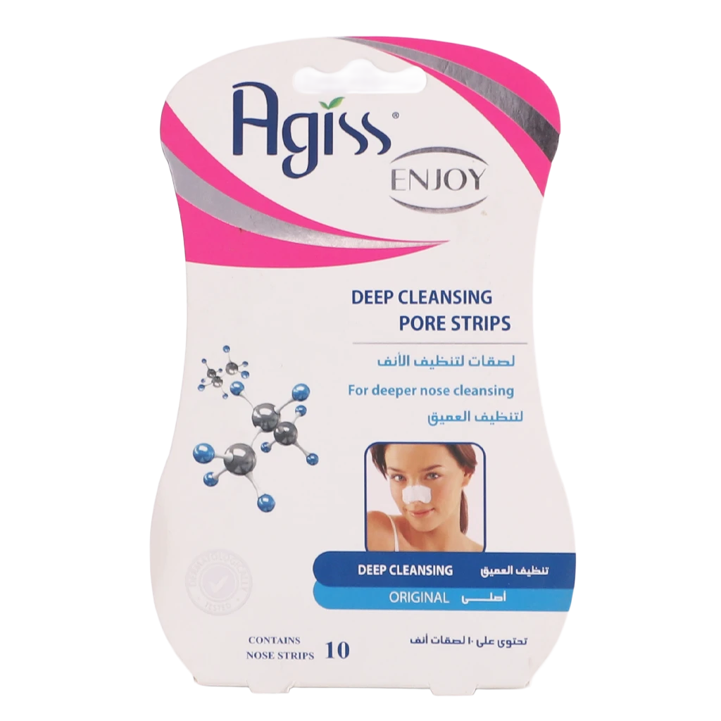 Agiss Deep Cleansing Strips For Nose 10 pcs