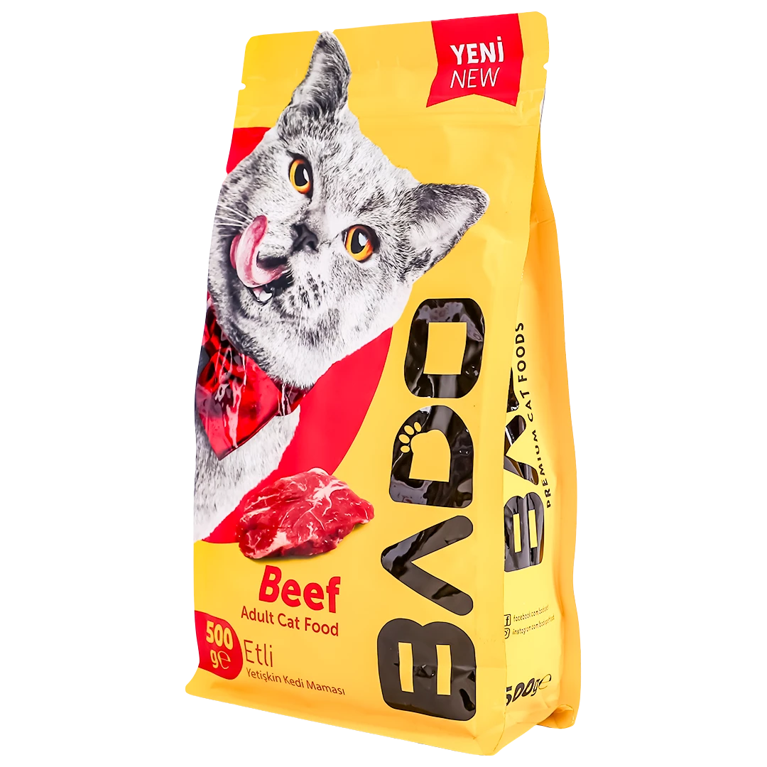 Bado Dry Food for Cats Meat 500 gm