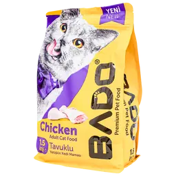 Bado Adult Cat Food Chicken 1.5 kg