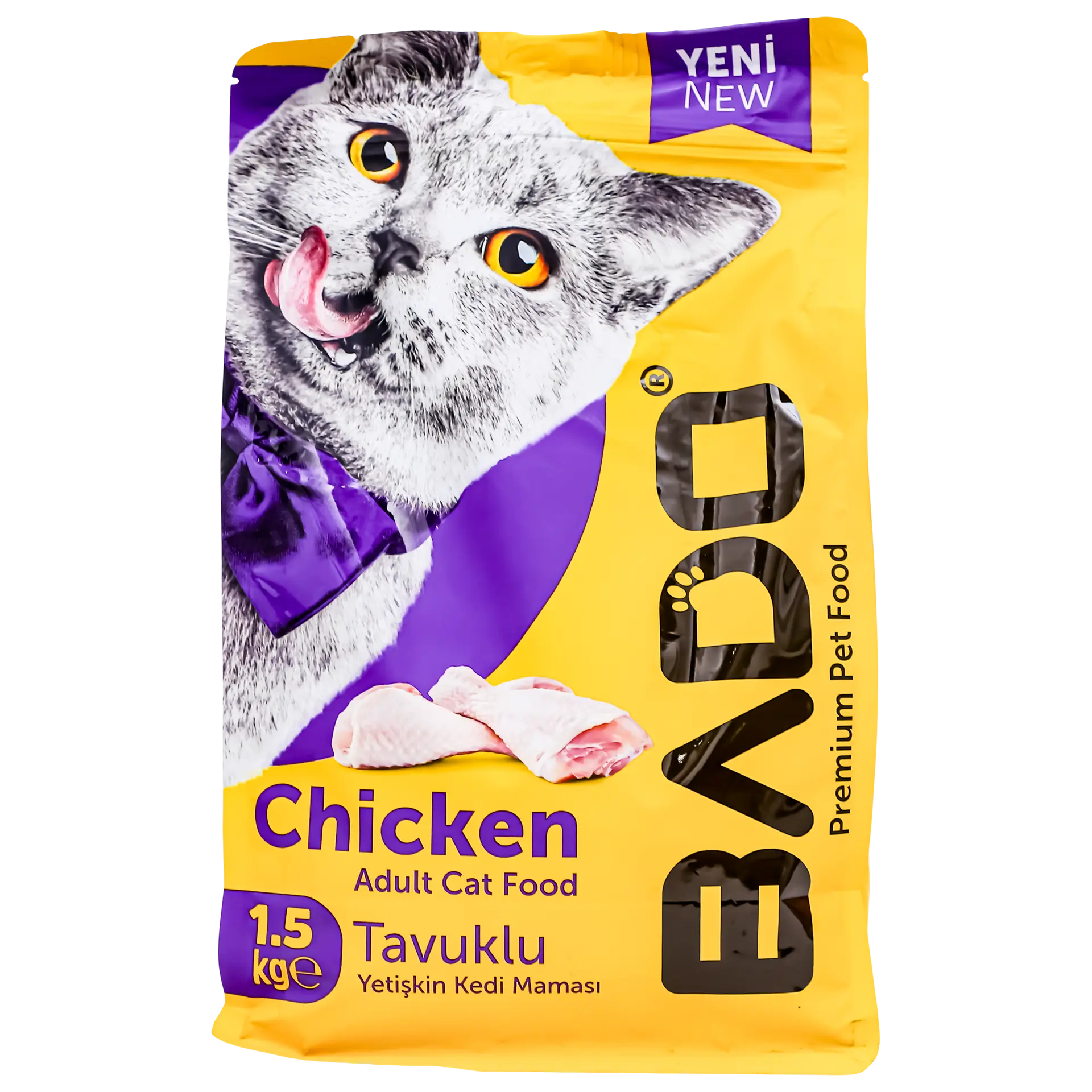 Bado Adult Cat Food Chicken 1.5 kg - view 2