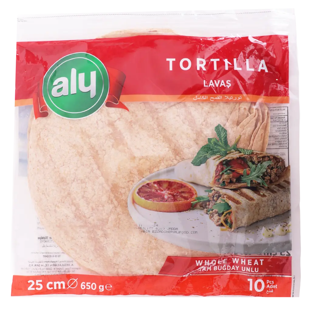 Aly Tortilla Whole Wheat 10pcs 650 gm - view 2