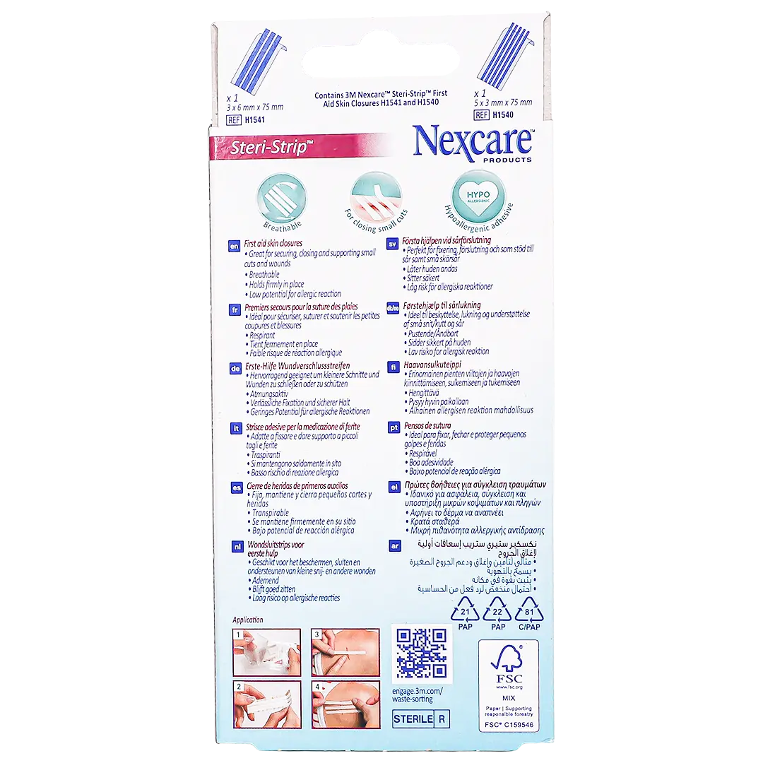 3M Nexcare Sterile Wound Adhesive 8 Pieces - view 3