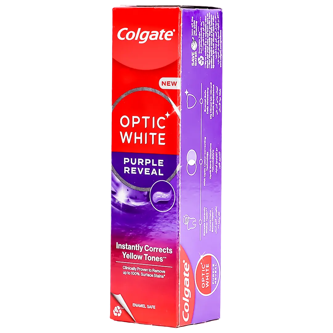 Colgate Optic White Purple Reveal Whitening Toothpaste 75 ml - view 2