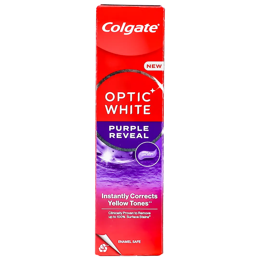 Colgate Optic White Purple Reveal Whitening Toothpaste 75 ml - view 3
