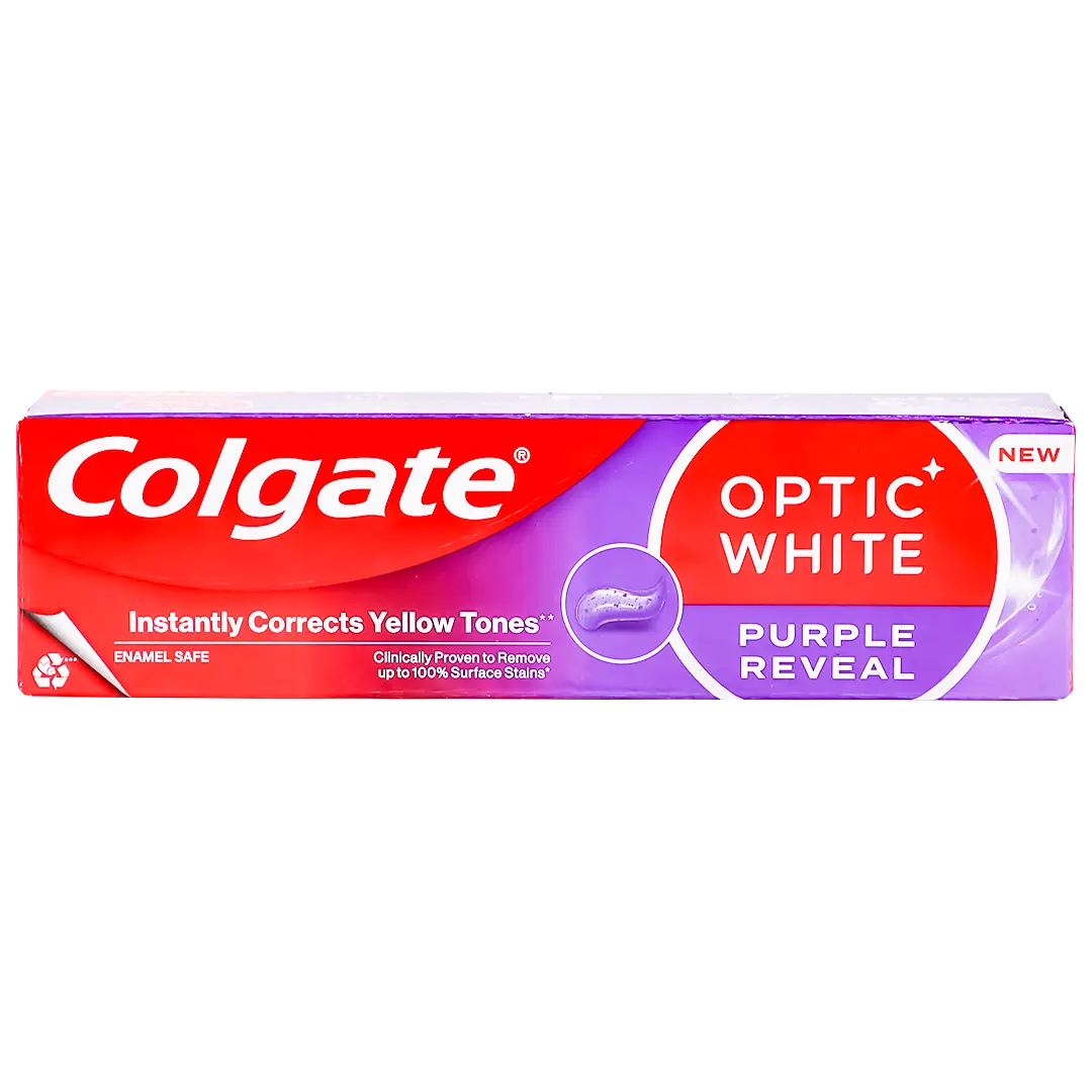 Colgate Optic White Purple Reveal Whitening Toothpaste 75 ml - view 4