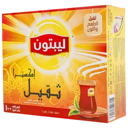 Lipton Black Tea Extra Strong 100 Teabags