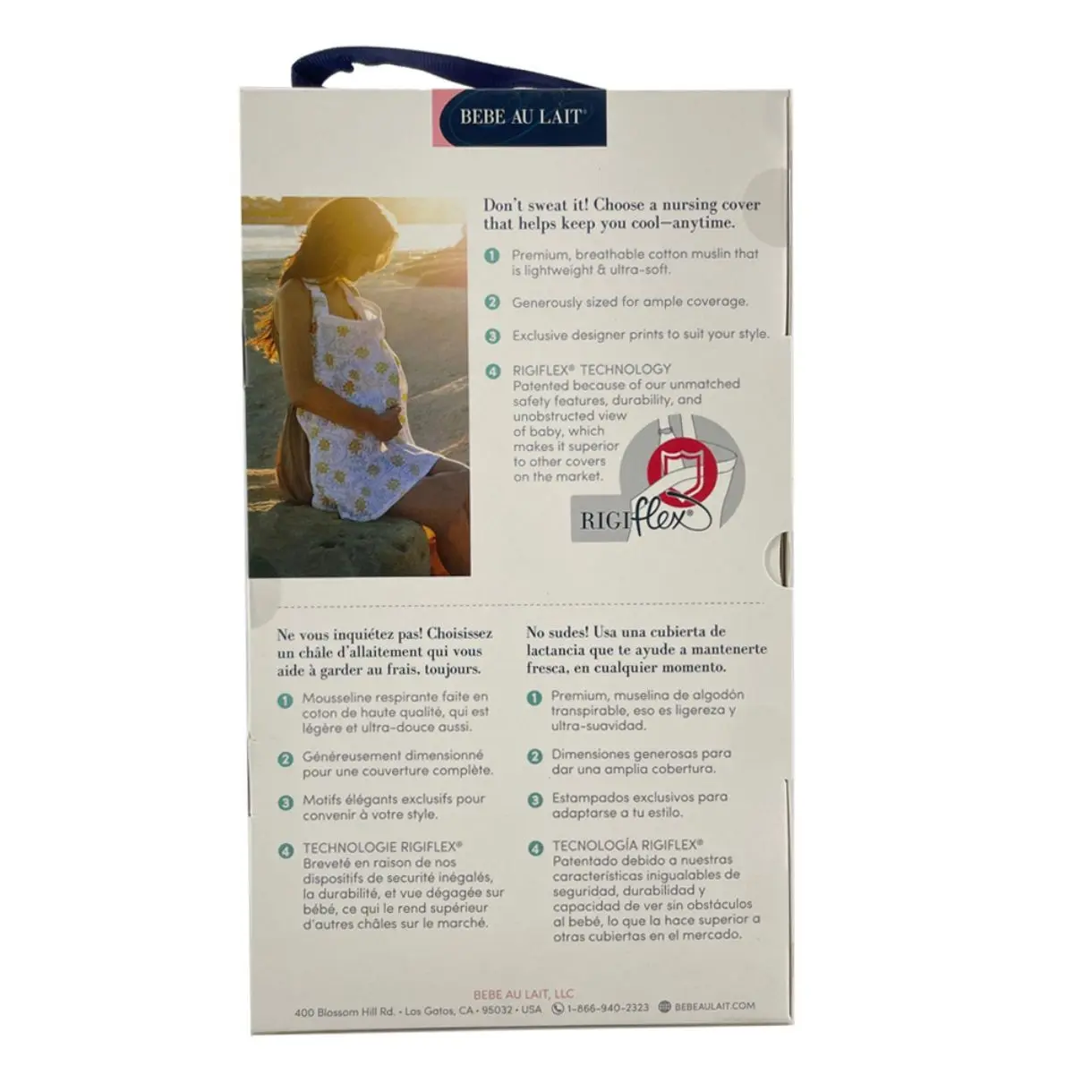 Babe Au Lait Premium Muslin Nursing Cover  Brooklyn - view 1