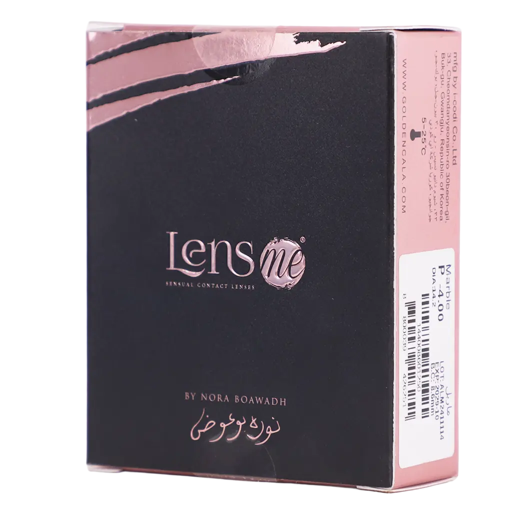 Lensme Power Contact Lenses Marble (Power -4) - Pack of One Lens - view 3