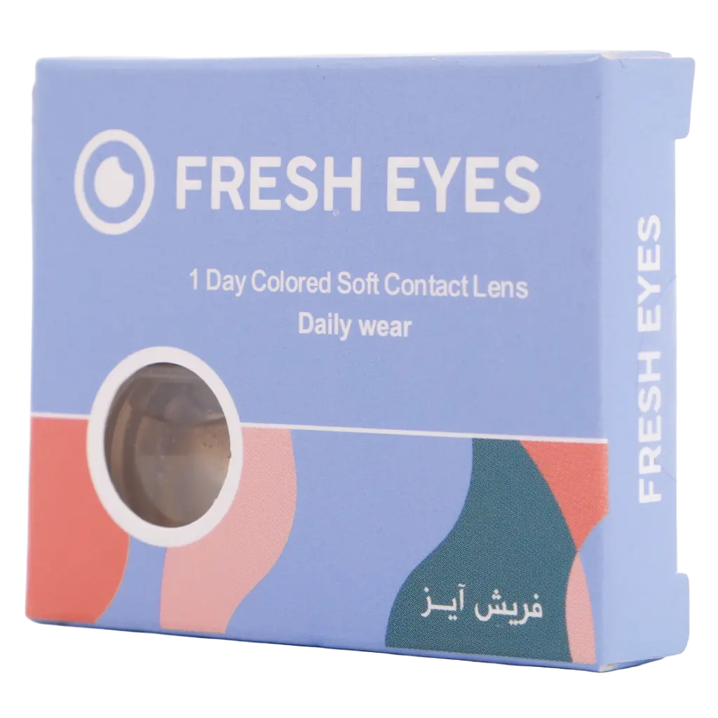Fresh Eyes Cinnimon Daily Contact Lenses - view 3