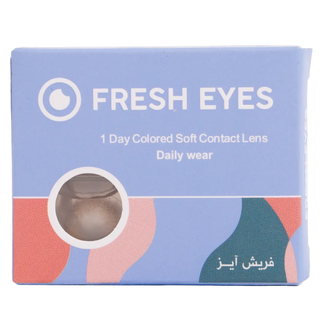 Fresh Eyes Cinnimon Daily Contact Lenses - view 4