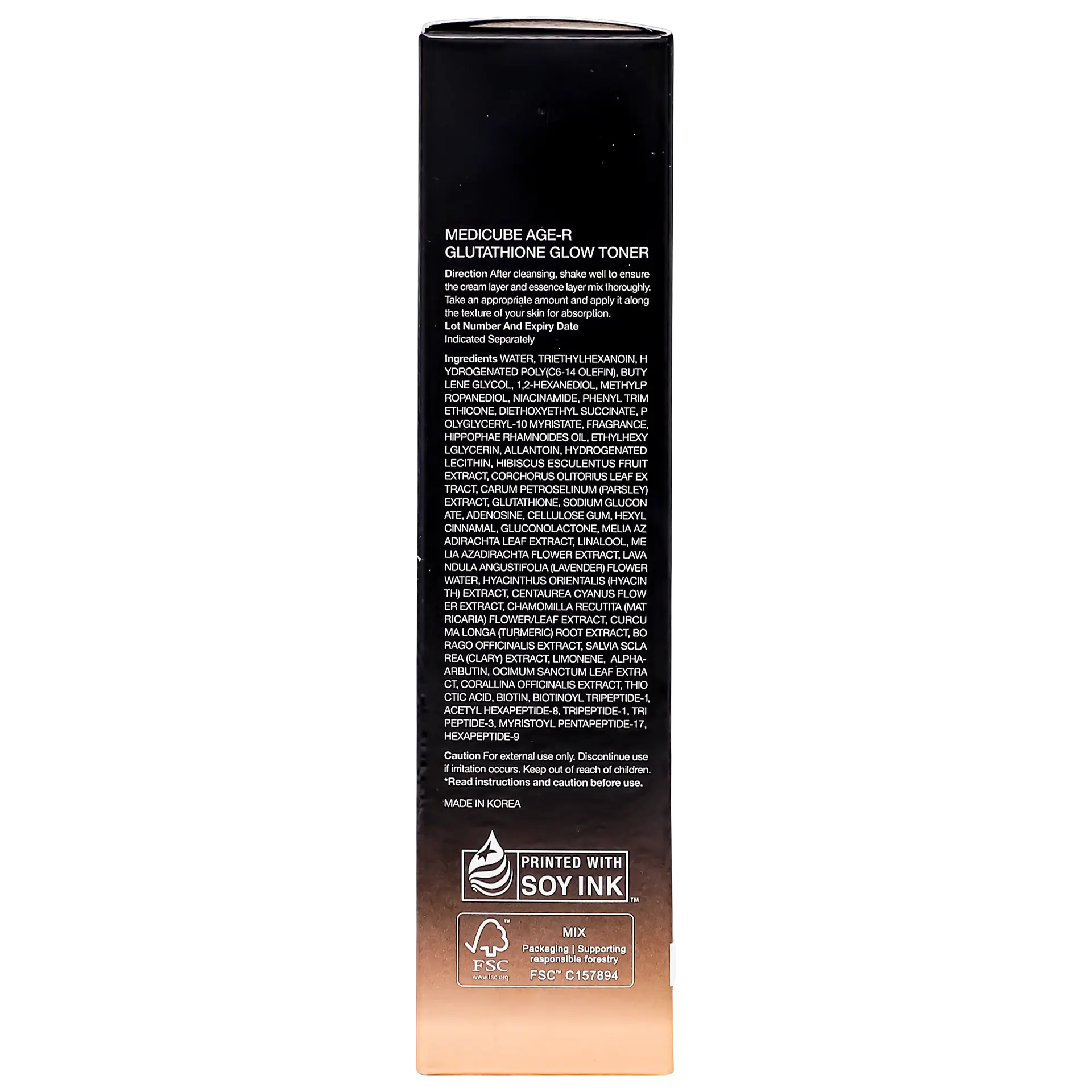 Medicube Age-R Glutathione Glow Toner 140Ml - view 6