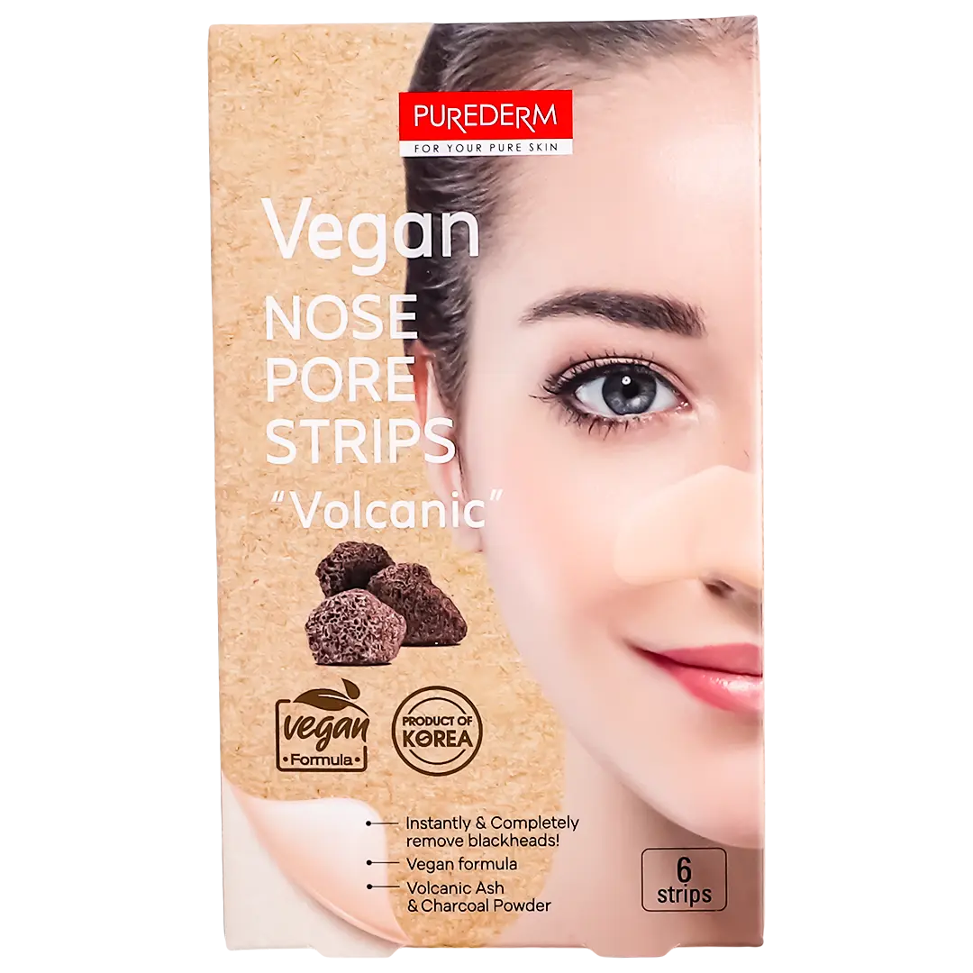 Purederm Vegan Nose Pore Strips Volcanic 6 Strips - view 2