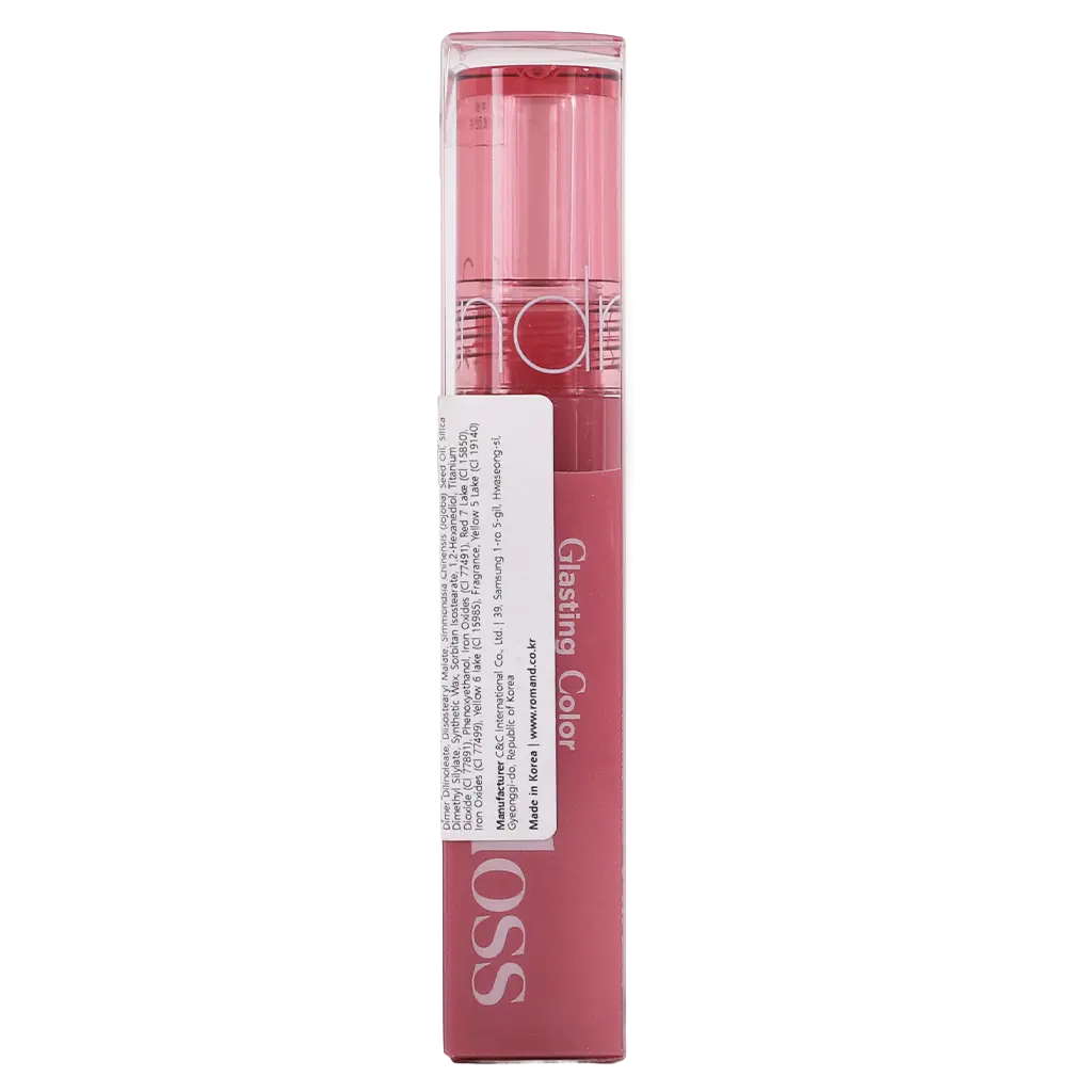 Romand Glazing Colour Gloss Liquid Lip Gloss 03 Rose Finch - view 5