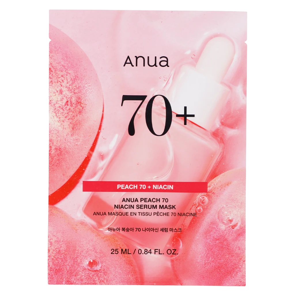 Anua Peach 70 Niacin Serum Mask