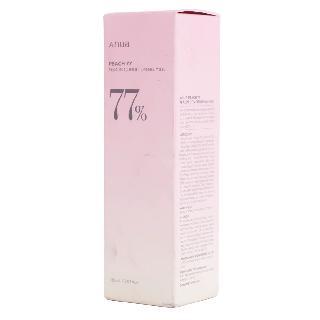 Anua Peach 77% Niacin Conditioning Milk 150 ml