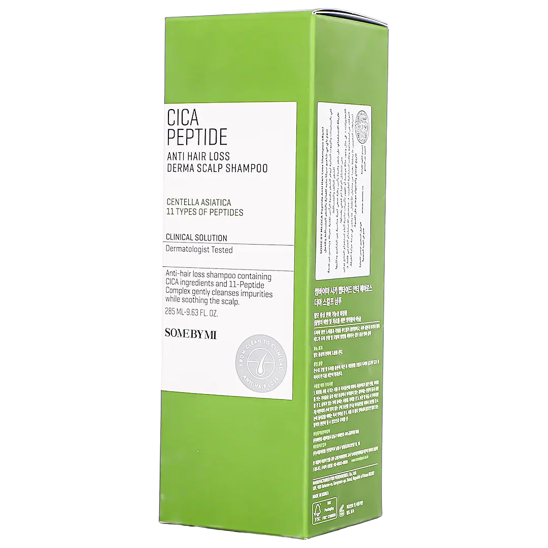 SOME BY MI CICA PEPTIDE ANTI HAIR LOSS DERMA SCALP SHAMPOO 285ml - view 2