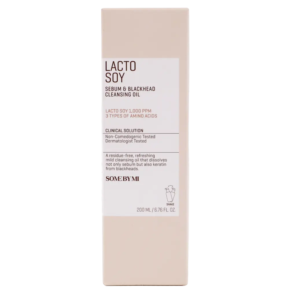 SOME BY MI LACTO SOY SEBUM & BLACKHEAD CLEANSING OIL 200ML - view 2