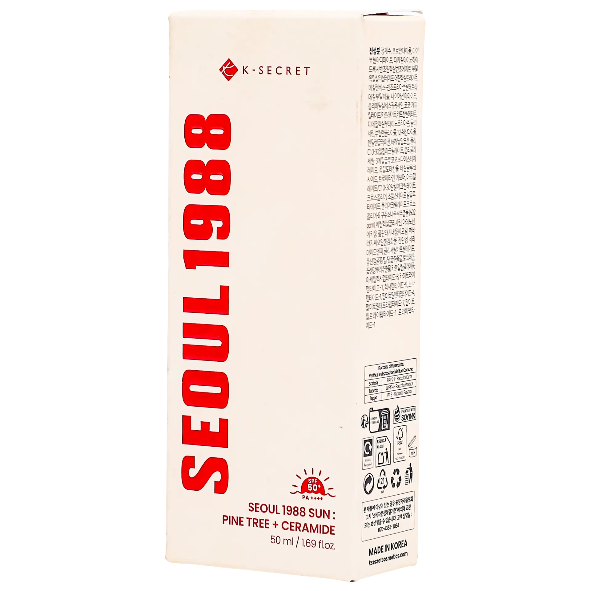 K-Secret Seoul 1988 Sun Pine Tree + Ceramide 50 ml - view 2
