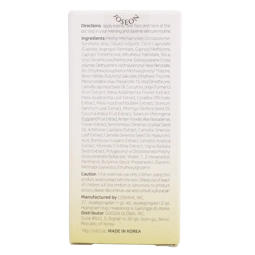 Beauty of Joseon Matte Sun Stick Mugwort & Camelia SPF50+ PA++++ 18g - view 3