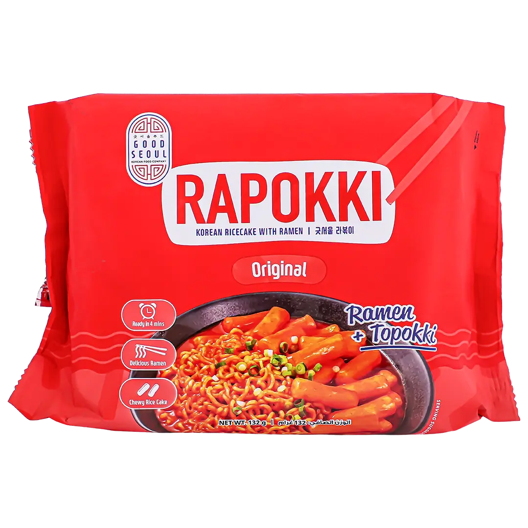 Good Seoul Rapokki Original Ricecake 132 gm - view 2