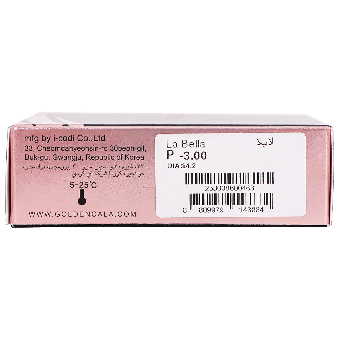 Lensme Power Contact Lenses La Bella (Power -3) - Pack of One Lens - view 5