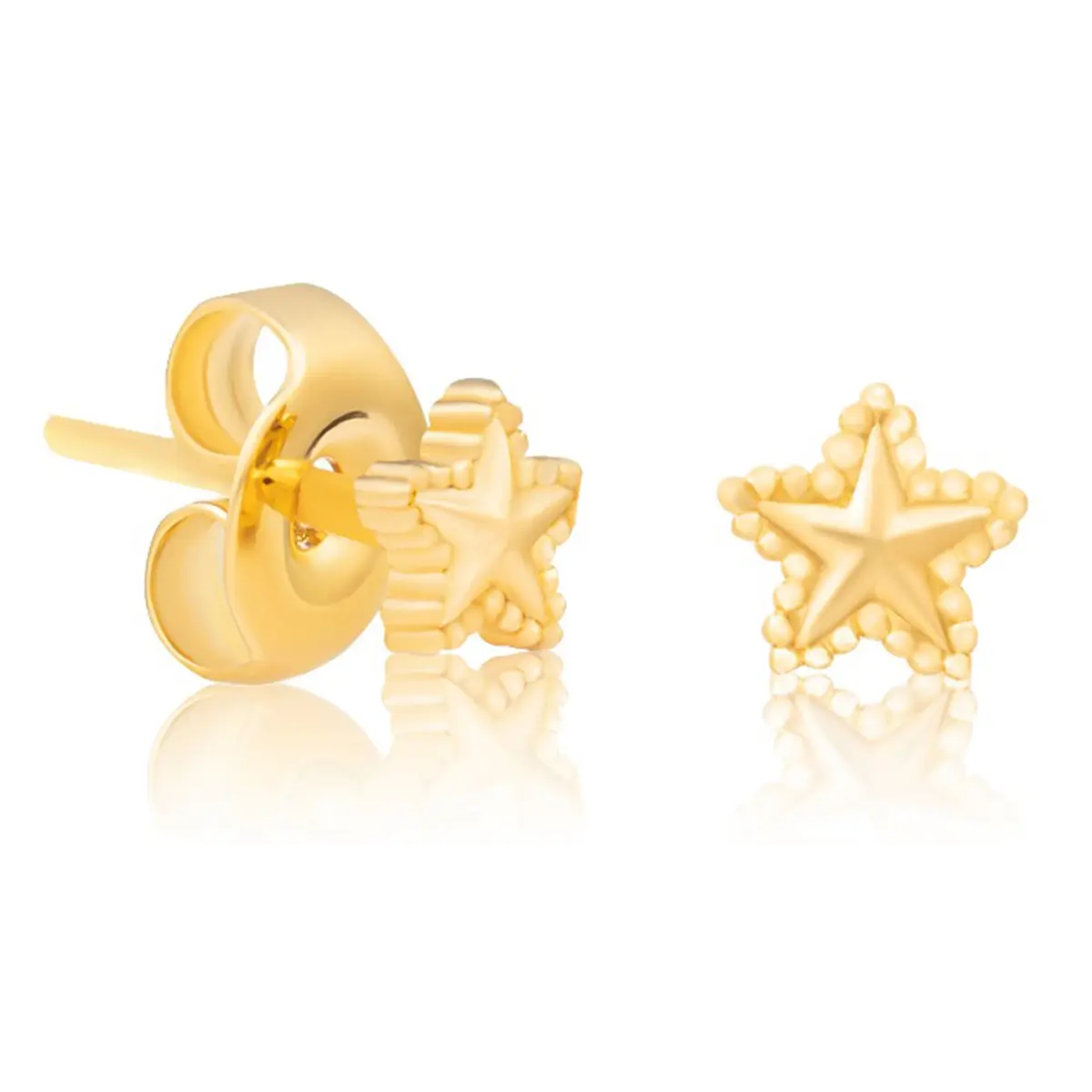 Navaro Medical Earrings Designed For Babies Gold G108 - view 3