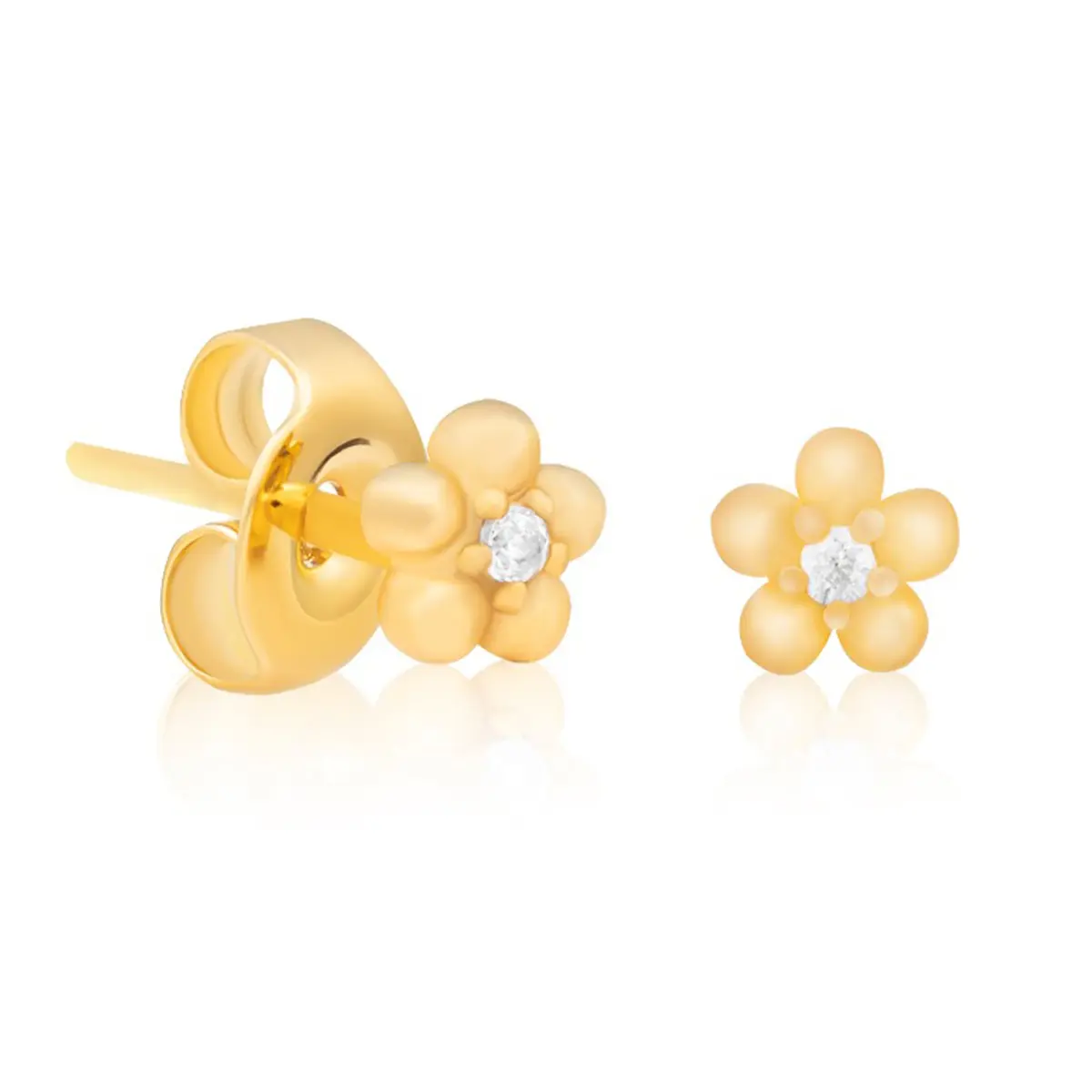 Navaro Medical Earrings Designed For Babies Gold G111 - view 3