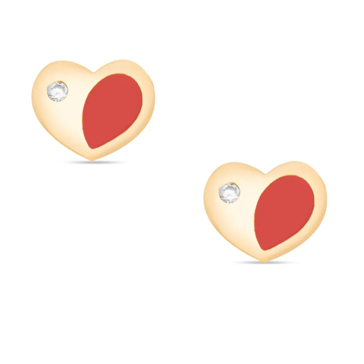 Navaro Elegant Medical Earrings Designed For Girls Gold G35 - view 4