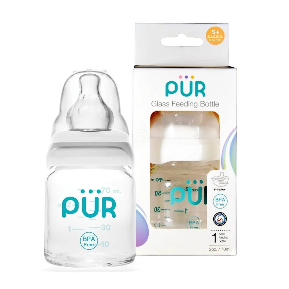 Pur Glass bottle 2Oz/70 ml  - view 4
