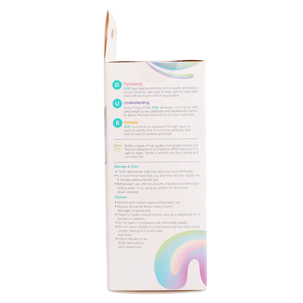 Pur Advanced Slim Neck Bottle 4 Oz/125ml. - view 4