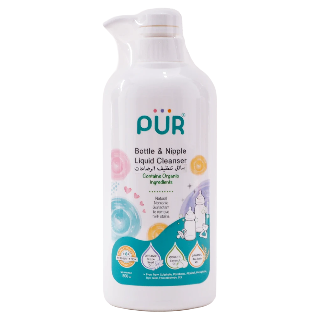 Pur Bottle & Nipple Liquid Cleanser 500ml