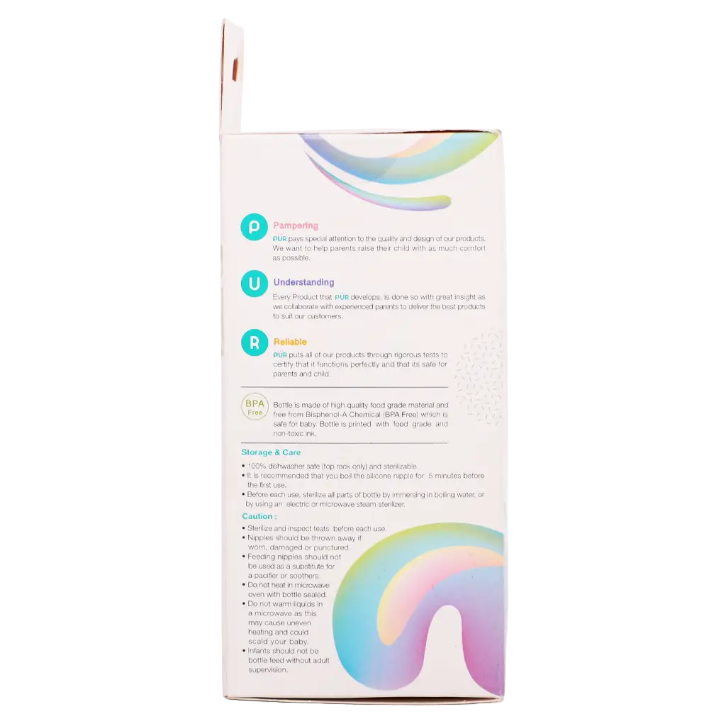 Pur Advanced Plus Wide Neck Bottle 5 Oz./150 ml. - view 4